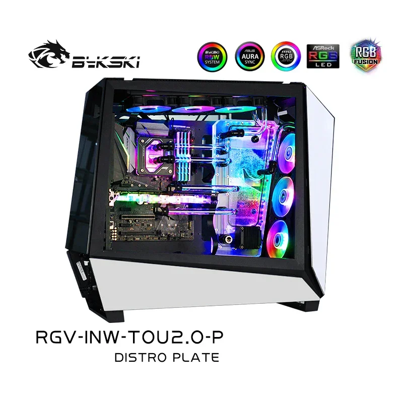 BYKSKI RGV-INW-TOU2.0-P Acryli - đánh giá và giá Distro Plate Ddc Pump Combo